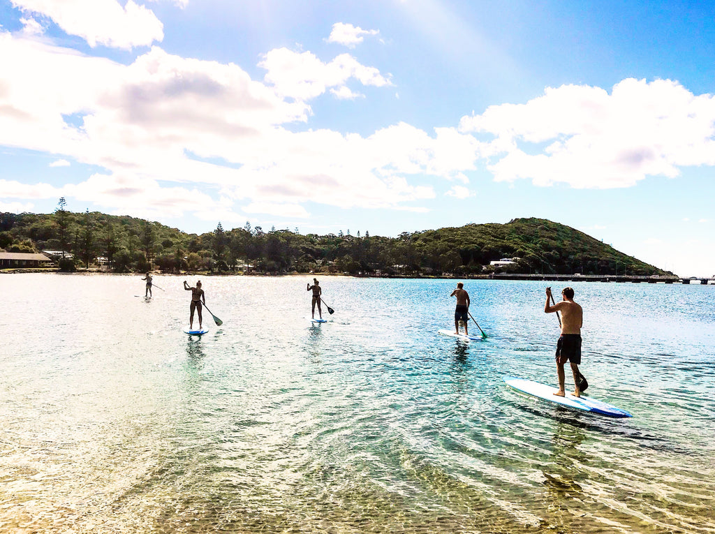 Why we love stand up paddling in winter on the Gold Coast