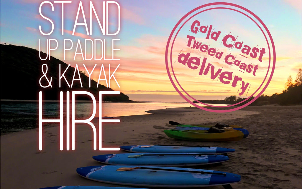SUPs and kayaks delivered to you
