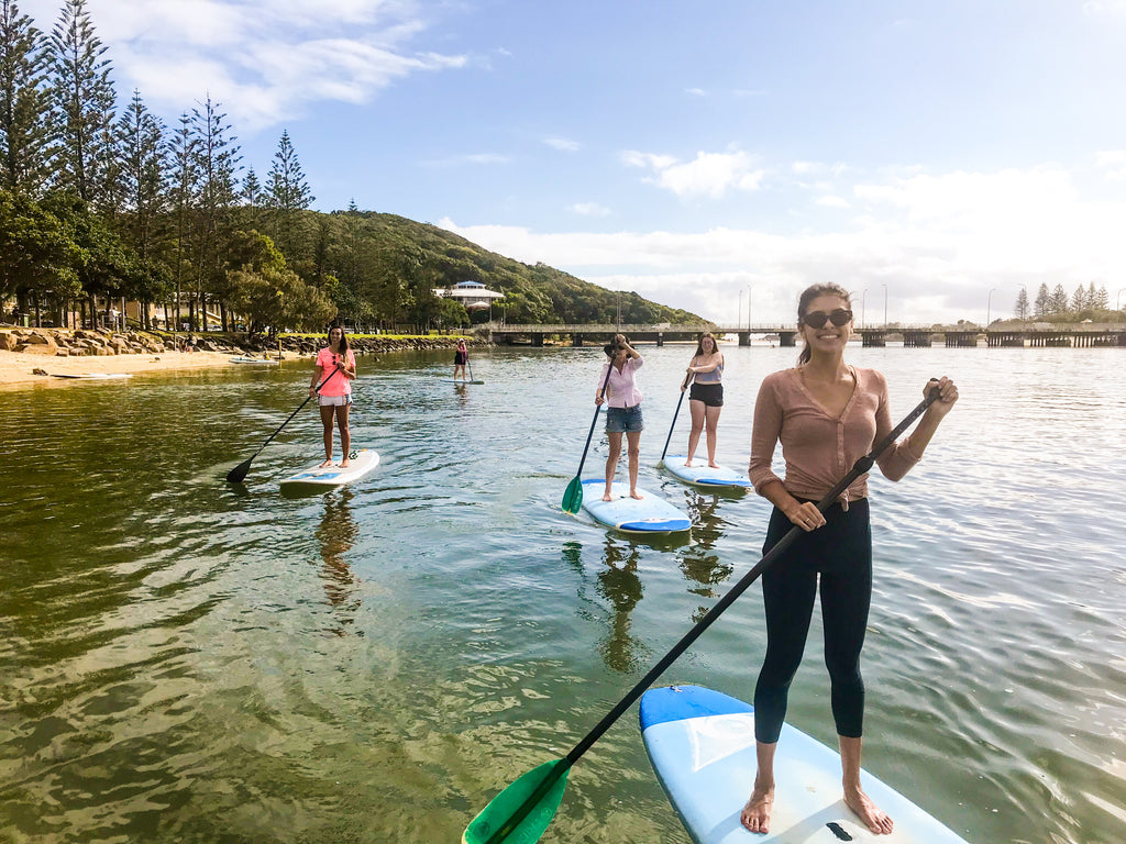 SUP Girls Gold Coast - Pink Paddle